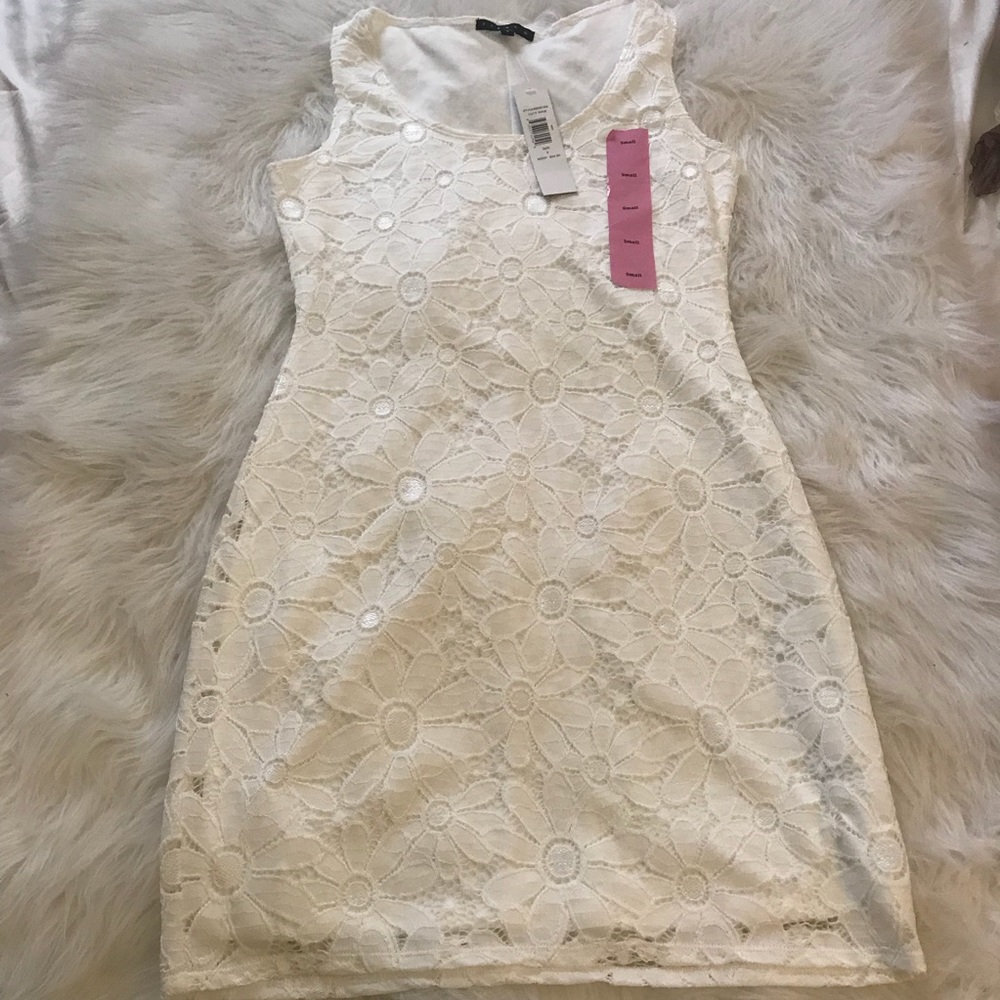 Tiana B. White Floral Dress